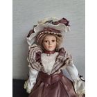 Кукла фарфоровая интерьерная