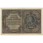 Польша, 1000 марок польских 1919 год.
