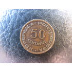 Ангола. 50 центавос. 1955. С 20 копеек. Распродажа коллекции. Смотрите другие лоты.