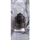 ПОДСТАКАННИК  МУРМАНСК МЕЛЬХИОР  КОЛЬЧУГИНО ОРИГИНАЛ СТАКАН В ПОДАРОК .  Распродажа Коллекции !!! . Экспресс  Аукцион  с рубля без МПЦ и прочего 3 ДНЯ  .Много лотов в продаже .