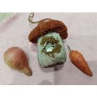 Ёлочные игрушки папье-маше очень старые