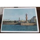 1964 год Ленинград Ростральные колонны