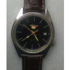 Часы наручные мужские механические "SEIKO"5, с календарем,Water RESISTANT,  Япония