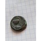 Гексас 425-410 годов до нашей эры. Древнегреческая колония на территории современной Сицилии. Акрагас (Агридженто). Оригинал!!!