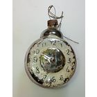 Ёлочная  игрушка  ,  Часы  , из СССР .