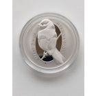 Белая синица 10 рублей 2022 г. Птушка года.