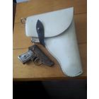 Кобура под ПМ белая и пистолет указка.