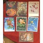 Открытки С Новым годом 1978-1981 год цена за все