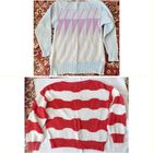 Свитер красно-белый и голубой, р.44-48, б.у-2шт