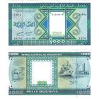 Мавритания 1000 угий 1989 год UNC     (размер банкноты 165х90 мм)