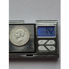 20 драхм 1960 года. Греция, Король Павел I (1954 - 1965). Серебро 835. Монета не чищена. H45598.