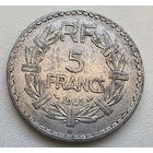Франция 5 франков, 1946 В  2-7-3