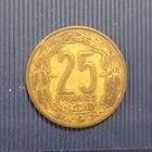 Камерун 25 франков 1958 год антилопы