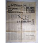 Знаменитые фото Вьетнам. Газетная страница, 1975.