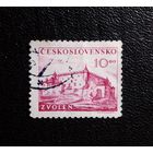 Марки Чехословакия 1949 год Архитектура