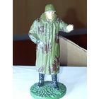 Солдат . Разведка  1941 - 1942 г. Металл , 6 см .