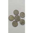 ЛОТ МОНЕТ Р.И и Польша серебро