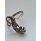 Золотое кольцо Ромашка 583 проба, Киев, 1977 г