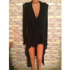 Стильный кардиган, смотрится потрясающе на 48-56 размер, очень удобен, может отлично гармонировать как с классической одеждой, так и с джинсами, с туфлями и кедами. В общем - незаменимая вещи на весну