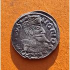 3 гроша 1596 год отличное состояние РЕДКАЯ