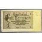 Банкнота 1 марка 1937 год. Веймарская республика