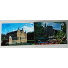 Нидерланды, годовой набор монет (Голландия) 1988 год, 5+10+25 центов 1+2,5 гульдена + жетон UNC.