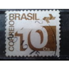Бразилия 1972 Стандарт, цифры: 10