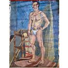 Картина. Холст, масло. 87х63 см