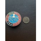 Значок легкий Мост дружбы 1982