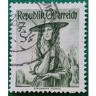 Австрия 1952. Традиционный костюм из региона Штирия, долина Сульмталь