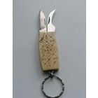 Складной нож - брелок СССР, резьба по кости!