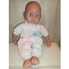 Винтажная, спящая, виниловая кукла, высота 39 см., клеймо, без сколов и трещин.