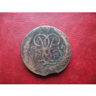 2 копейки 1757 года Российская Империя Елизавета Петровна (р)