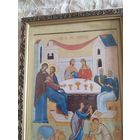 Икона Брак в Канах Галлилейских очень редкая 42/32