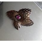 Серебряная серьга. Харьковский ювелирный завод. СССР.