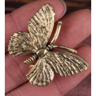 Статуэтка миниатюра Бабочка Латунь