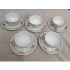 ГДР. Чайная пара (чашка и блюдце) от мадонны. 60-73 годы 20 века