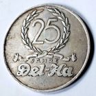 Австрия 1933, год. Памятная медаль "Дель-Ка 25 лет юбилей" Серебро.