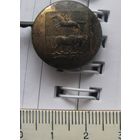 Пуговица Гродненской губернии позолота