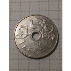 1 крона Норвегия 1998 год