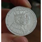 Талер, 1861 год. Королевство Пруссия. Коронация Вильгельма I и Августы.  Серебро 0.900,