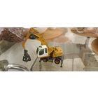 Модель экскаватора-перегрузчика с рубля! NZG