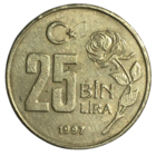 Турция 25.000 лир, 1997