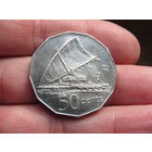 Фиджи.50 центов.1997. С 20 копеек. Распродажа коллекции. Смотрите другие лоты.