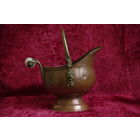 Зольник ( медь , латунь )  ( высота 16, см ; 21 см , длинна 20 см , ширина 15,5 см )