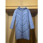 Пальто женское плащевое утеплённое. Однотонное. Новое.