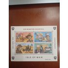 Остров Мэн 100 лет Черчиллю блок