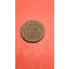 Денга. 1710. Петр I. Медь. С рубля. (16) Раритет.