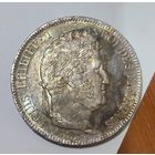 5 франков 1832 Франция Луи-Филипп I. радужная патина! Люксовый!