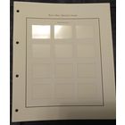 Листы для марок Великобритании 4 штуки Definitive Stamps High Value Castle